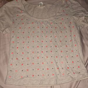 Polka Dot Crop Top